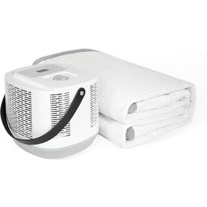 Bed Cooling System with Portable Cooling Mattress & Heater 54-115 ℉, Safe Water Circulation, Low Energy, Quiet Operation, Bed Air Conditioner Under Sheets Ideal for Camping, RVs, and Indoor Use