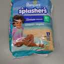 Pampers Swim Diapers - Splashers - Size 5+, 17 Count, Gap-Free Disposable Baby Swimming Pants