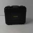 Torin ATRTC3530B Portable Plastic Tool Box with Foam Insert: Waterproof & Shockproof Hard Case for Optimal Tool Protection and Easy to Carry, 13.7" x 11.4" x 5.9", Black