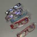 Gaoye Professional Reading Glasses for All Day - Computer Readers with Blue Light Protection - Value Pack (E1-5 Pack Mix Color 2)