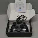 AOC PC Controller — Interactive Screen Wireless Controller Compatible with PC/Switch/Switch 2/iOS/Android, Hall Effect Joystick & Triggers, RGB Lighting, Adjustable Vibration/Turbo, 1000mAh Battery (Black)