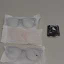 Gaoye Stylish Blue Light Glasses for Woman - Computer Glasses for Blue Light Blocking - Lightweight Frames - 3 pack (A1 Matte Black+leopard+transparent)