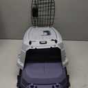 Amazon Basics 2-Door Top-Load Hard-Sided Pet Travel Carrier for Cats and Small Dogs, 19" L x 12.6" W x 10" H, Gray & Blue