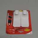 Command 10 lb XL Heavyweight Hook, 2 Wall Hooks and 6 Command Strips, Damage-Free Hanging with Adhesive, Heavy Duty Hanging Great for Christmas Decorations