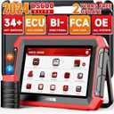 ANCEL DS600 Elite OBD2 Scanner, 2025 New Bidirectional Full System Scan Tool with 34+Resets, ECU Online Coding, FCA SGW AutoAuth, VAG Guide, Wireless Car Scanner Diagnostic Tool with 2-Year Update