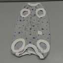 Dogs Recovery Suit Post Surgery Shirt for Puppy, Wound Protective Clothes for Little Animals(Grey Stars, M)