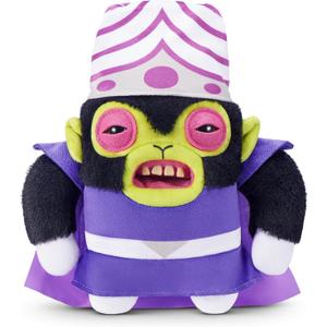 Fuggler Powerpuff Girls 9-Inch Plush Toy (Mojo JoJo) by ZURU Funny Ugly Monster Stuffed Animal with Human-Like Teeth, Collectible Plush for Kids, Tweens, Teens, Adults & Cartoon Fans
