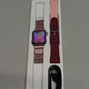 Smart Watches for Women, 1.83'' HD Fitness Tracker with Answer/Make Calls, Heart Rate/Sleep/SpO2 Monitor, 120+ Sport Modes, IP68 Waterproof, Compatible iPhone/Samsung/Android (Rose Gold)