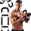 Twister Arm Exerciser, Adjustable Spring Workout Bar, Forearm Triceps Chest Inner Thigh Muscle Enhanced Exercise Strengthener, Upper Body Strength Builder Trainer, Home Fitness Equipment