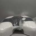 Side Sleeper Pillow with Arm Hole, Upgraded Height Arm Pillow for Larger Frames, Shoulder Relief System, Premium Memory Foam, Suitable for Side, Back and Stomach Sleepers - Grey (7.1in Height)