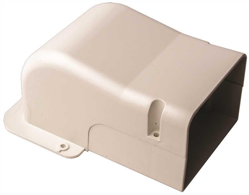 Diversitech SpeediChannel 4" Wall Penetration Cover, 5.75" x 4" x 7.5" (230-WC4)