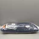 Dog Bed Mat - Comfortable Dog Kennel Pad, Multi-Purpose Crate Bed Mats for Dogs & Cats (NavyBlue&Stars, 24.0" L x 18.0" W x 1.5" Th)