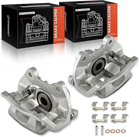 funire Brake Calipers with Bracket Compatible with 20072016 GMC Acadia, 2017 GMC Acadia Limited, 20092017 Chevy Traverse& Cadillac XTS 20132019, for Buick Enclave 20082017, 18B5059,18B5058