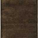 Garland Rug Traditional Nylon Washable Chocolate 30" X 50" Bath Rug - Soft, Absorbent, And Stylish for Your Bathroom