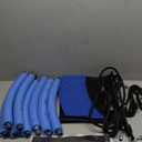 PACEARTH 40 Inch Saucer Tree Swing Flying 900lb Weight Capacity 2 Added Hanging Straps Adjustable Multi-Strand Ropes Colorful Safe and Durable Swing Seat for Children Adults - Blue