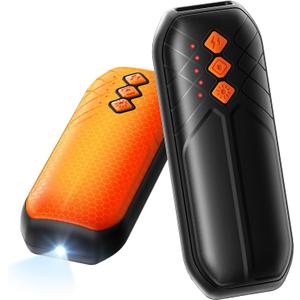 AI Hand Warmers Rechargeable 2 Pack - 6000mAh Electric Hand Warmer with LED Lights, 5-Tem p Smart Control, Portable Pocket Heater, Gifts for Christmas, Outdoor, Hunting, Golf, Camping Accessories