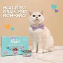 LOVE, NALA - Natural Adult Cat Wet Food - Mackerel with Carrot & Pumpkin Pate Recipe - 2.8 oz, Pack of 24 Cans - Grain-Free, Non-GMO, No Gums, No Carrageenan