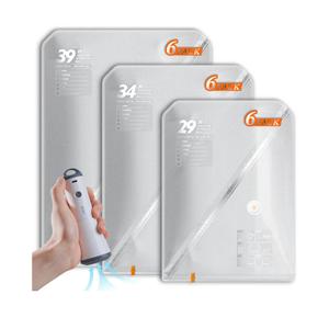 Vacuum Seal Bags for Clothing with Rechargeable Cordless Pump, 15 Pack Vacuum Storage Space Saver Bags, Compression Packing for Clothes Bedding Blanket Pillows Comforters Luggage Travel