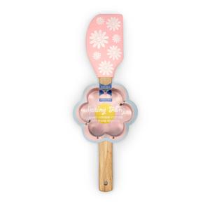Spring Daisy Spatula and Cutter Set, Pack of 2