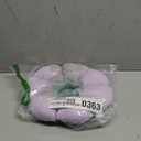 Cat Cone Collar, Cute Waterproof Cat Recovery Collar, Anti-Bite Lick Wound Healing Safety Elizabethan e Collar for Cats, Purple Flower All-Season Style (M)