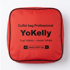 Small Duffel Bag 17 inch Carry On Weekender Bag for Travel Gym Sport (17x10x9 in)  Red