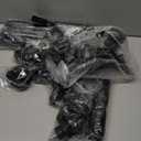 Frassie Heavy Duty Gaming Office Chair Metal Base Set Replace Part with Bottom Plate Stand Cylinder, 5 Wheels Bell Glides Replacement (Black)