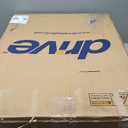 Drive Medical Lightweight Folding Transport Wheelchair - Reliable Mobility Support - Durable Steel Frame - Swing-Away Footrests - Compact Travel Design - Silver