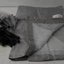 EHEYCIGA 42x42x26 Inches Puppy Playpen Without Top Cover for Dogs & Cats Indoor or Outdoor - Dog Playpen with Door, Dog Fence for Small Animal with Heavy-Duty Oxford & Steel Frame, Sliver Grey