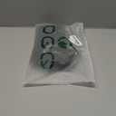 OQQ Women's Bodysuit Tops Invisible Zip Long Sleeve Crew Neck Bodysuits, Small