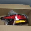 Huray Left Outer Tail Light Fit for Nissan Altima 2019-2022 [Halogen Type] LH Taillight Tail lamp Rear Brake Lamp Assembly OE Style Replacement for NI2804118 (Driver Side)