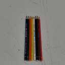 STABILO All Watercolour Effect Pencil - Assorted Pack of 8 Pencils - Black, White, Blue, Green, Yellow, Orange, Red & Brown