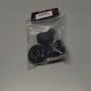 Hobbypark Brass 1.0 Beadlock Wheels and Tires for TRX4M Upgrades Axial SCX24 1/24 RC Crawler Replacement Parts, Set of 4 (Type A)