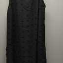 Blooming Jelly Women's Casual Sun Summer Dresses Swiss Polka Dot Beach Cover Up V Neck Tank Dress with Pockets, M