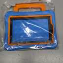 Kids Case for iPad mini 7 (A17 Pro) 2024 /iPad Mini6 2021, Light Weight Heavy Duty/Shockproof/Drop Proof with Handle/Kickstand, Child Friendly Cover for iPad mini 7th/6th Gen 8.3inch (Blue)