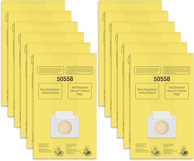 Vacuum Bags Replaceme Dust Bags 12 Yellow