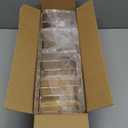 AMZABBY 2 Pack Acrylic Purse Organizer for Closet, 8Slot Bag & Purse Organizer, No Assembly, Clear Handbag Storage Shelf .for Shelf Divider Handbags, Clothes, Sweater