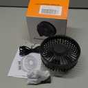 Golf Cart Portable Fan Accessories: Rechargeable Magnetic Base Battery Operated Powered Fan 3 Speeds Strong Airflow Gifts for Men Dad Husband Women