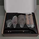 5-in-1 Hot Air Styler Wrap, High-Speed Hair Dryer Brush Blow Dryer with 2 Auto Wrap Curlers for Curling, Straightening, Volumizing, Fast Drying & Frizz-Free Styling for All Hair Types