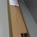 Adjustable Panel Track Blinds Manual Blackout Vertical Blinds for Sliding Door (Blackout - Dark Grey, 74" W x 96" H)