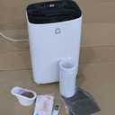 14,000 BTU Portable Air Conditioner Cools Up to 700 Sq.Ft, 3-IN-1 Quiet Portable AC Unit with Remote Control & Installation Kits for Large Room, Smart/Sleep Mode, Auto Swing, 24H Timer (White)