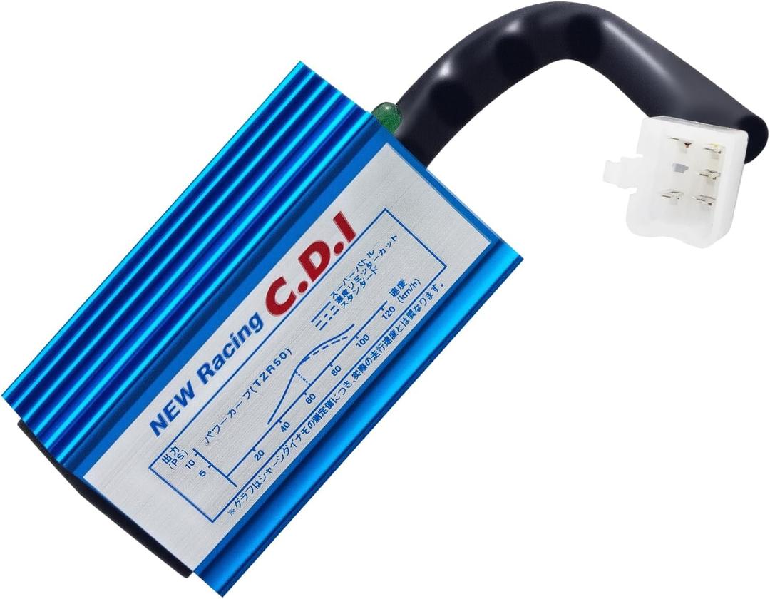 Blue 5 Pin Racing AC Ignition CDI Box Replacement Parts Fit For 50cc 90cc 110cc 125cc 140cc 150cc 160cc 139QMB 152QMI 157QMJ Engine Chinese Pit Dirt Motor Bike ATV.