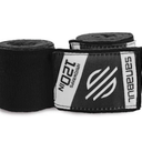 Sanabul Boxing Hand Wraps for Men and Women - Durable, Comfortable and Easy to Wash Wrist Wraps for Boxing, Kickboxing, Muay Thai, MMA, and Martial Arts - Size Color Optional (120 Inch, Black)