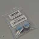 4PCS ShareGoo Metal 1/28 Wheel Rims & Rubber Racing Tires 5-Spoke Compatible with Wltoys K969 K989 P929 Kyosho Mini-Z Mini-Q Mini-D 1/28 RC Car (Blue)