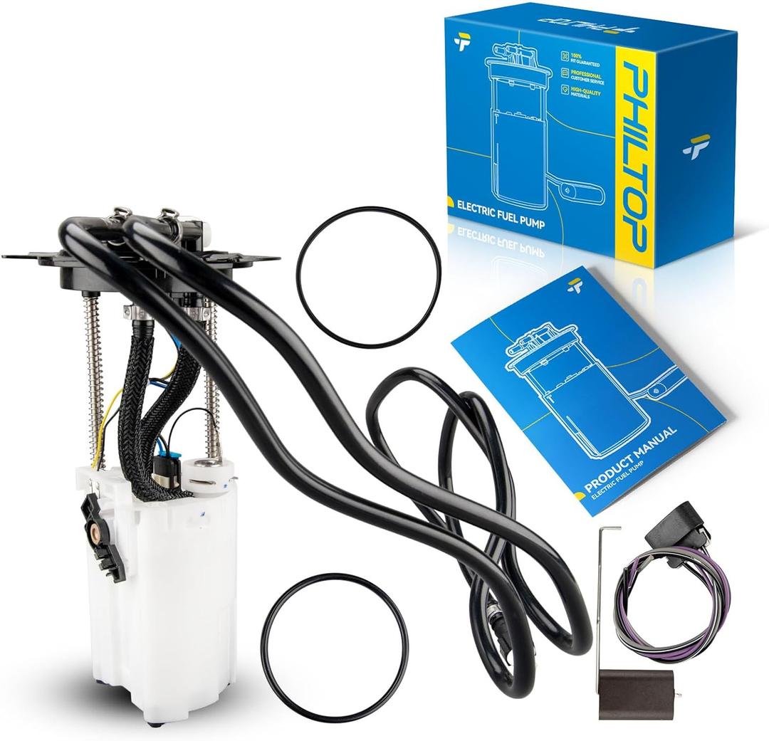 PHILTOP FG1214 Electric Fuel Pump Assembly Replacement for Cobalt 2005-2005 2.2L, Ion 2003-2005 2.2L, Electric Fuel Pump Module Assembly Kit