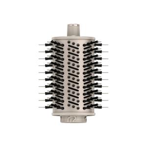 Shark FlexStyle Round Hot Air Brush Attachment for Blow Dryers, Hair Styling Tool for Straight, Wavy, Curly, and Coily Hair, Stone (Pack of 1)