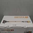 Cordless Vacuum Cleaner, 600W/50KPA, Max 70 Mins Runtime, Self-Standing Vacuum Cleaners for Home, Anti-Tangle Stick Vacuum, Smart Display Vacuum Cordless with 1.8L Cup for Pet Hair/Carpet (Gold)