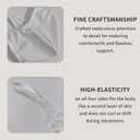 Men's Thong Bikini Underwear, Mens Sexy Underwear Low Men Thongs (White, L)