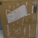 Baby Delight Highland Baby Bouncer | Infant | 0  6 Months | 3-Position Recline | Sage Tweed