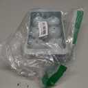 WIBIMEN Large Ice Cube Molds, Big Round Whiskey Ice Cube Trays for Freezer, Easy to Fill & Release, Whiskey Bourbon Cocktail(1.9In*6 Balls- Blue/2 Pack)