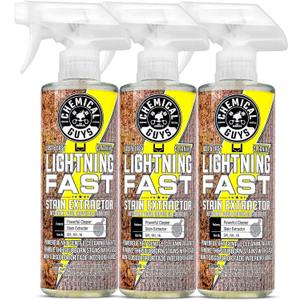 Chemical Guys SPI_191_1603 Lightning Fast Carpet and Upholstery Stain Extractor, (Fabric, Upholstery, & Carpet), Safe for Cars, Home, Office, Furniture & More, 16 fl oz